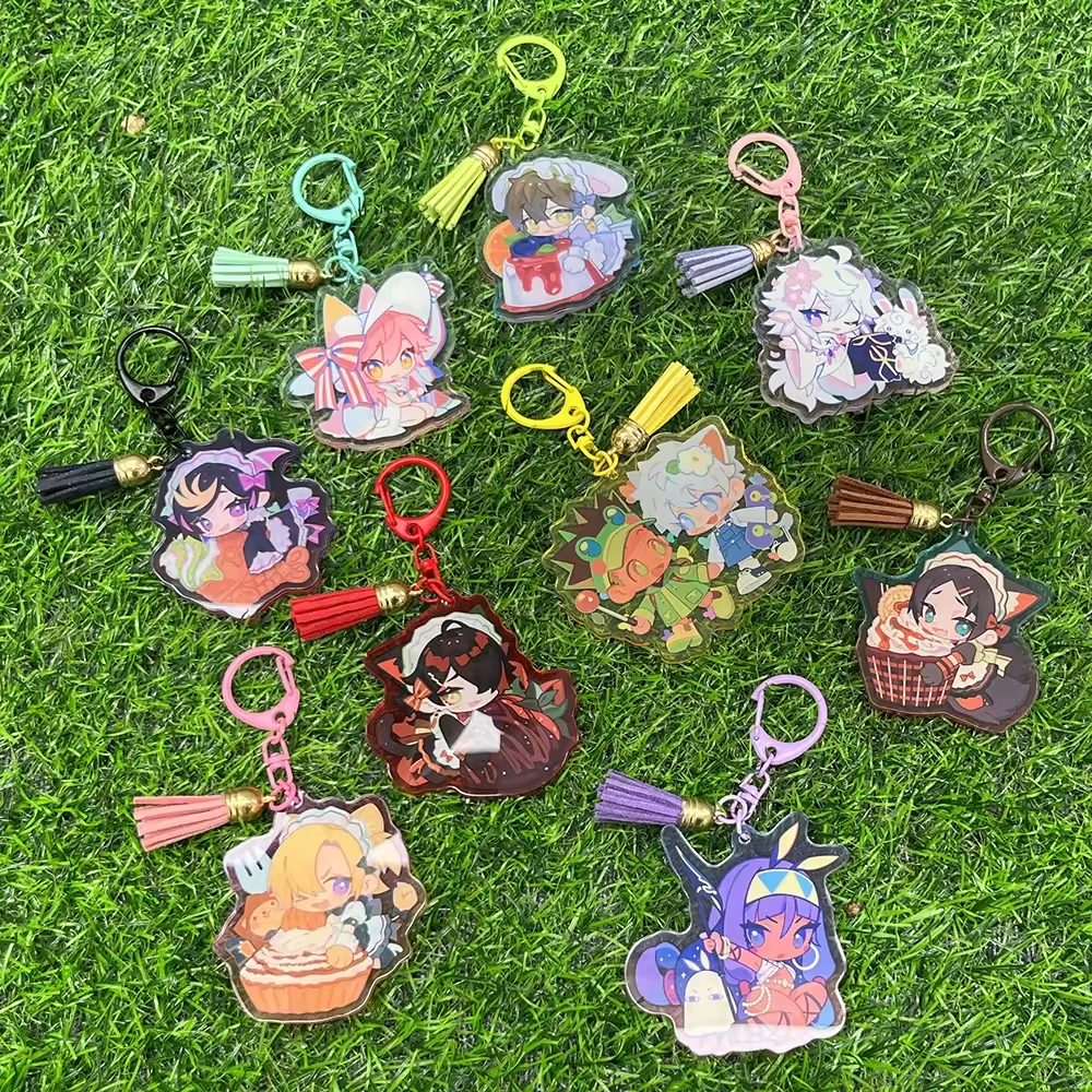 Crafting Inspirational Clear Acrylic Keychains
