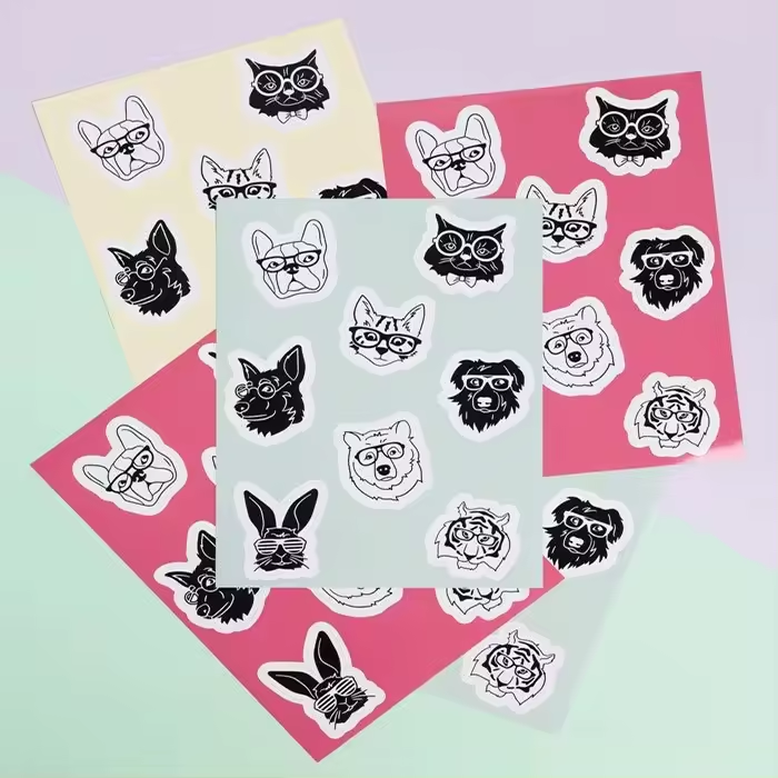Custom Kiss Cut Stickers Sheets