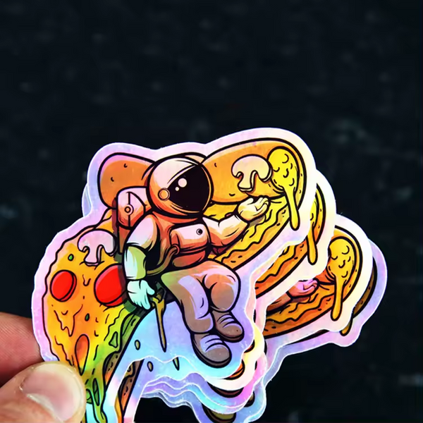 Custom Vinyl Holographic Stickers