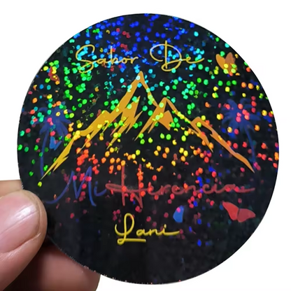 Custom Glitter Stickers