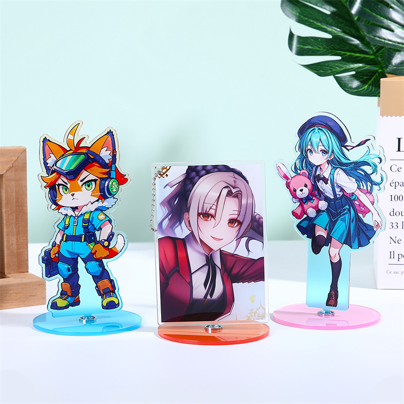 Custom Rotate Acrylic Standees Anime Kpop Newest Rotate Acrylic Stand