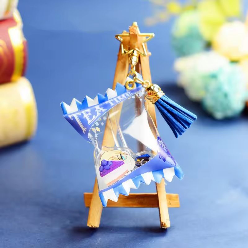 Custom Acrylic Candy Bag Keychain DIY Personalized Anime Candy Charms