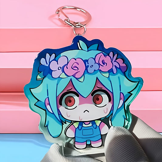 Custom 3D Eye Effect Thick Acrylic Keychains Charms Or Acrylic Standees