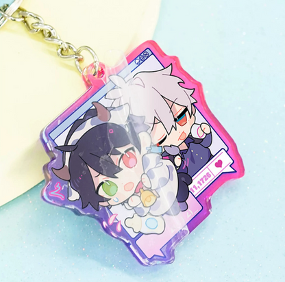 Custom Acrylic Keychains Best Anime Design Clear Acrylic Charms Custom