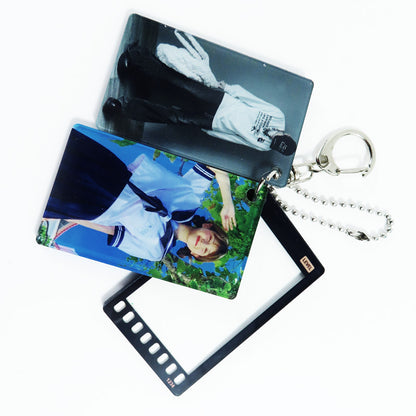 Custom Star Idol Acrylic Keychain Kpop Photo Acrylic Charms
